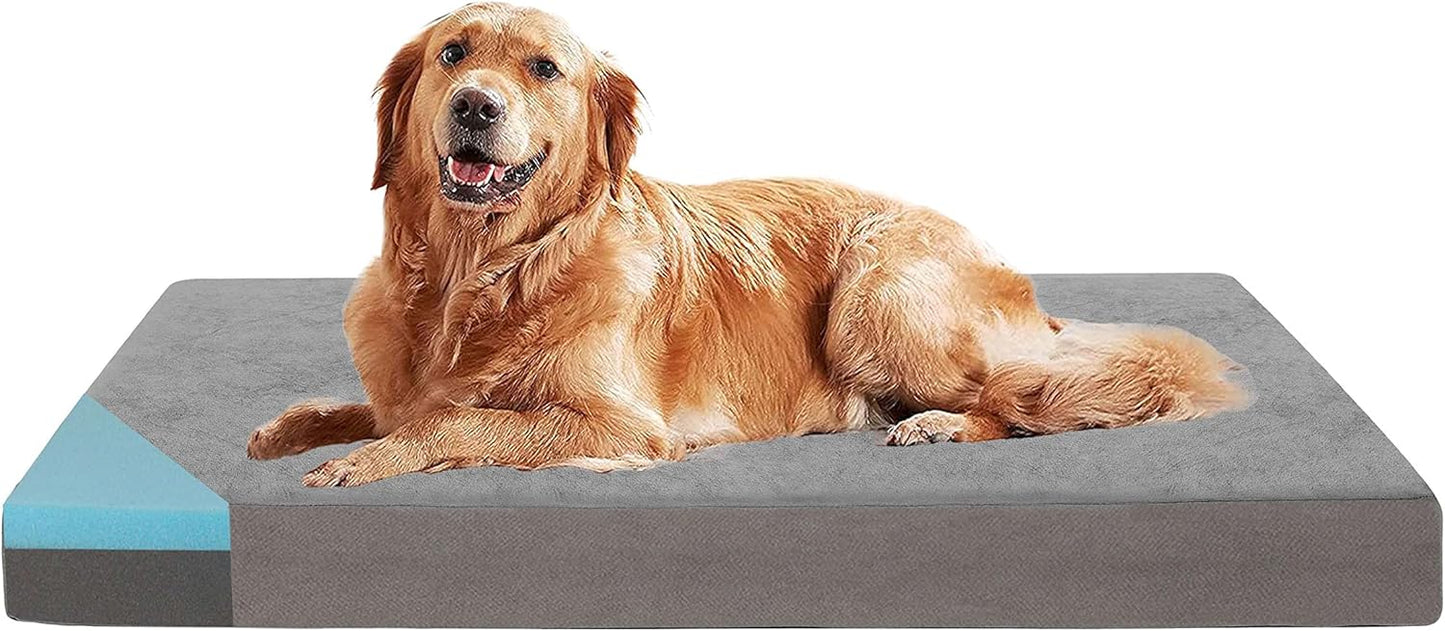 Orthopedic Memory Foam Dog Bed for Extra Large Dogs - XL Size