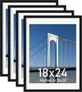Wiscet 18x24 Poster Frame Set of 4 for Stunning Displays