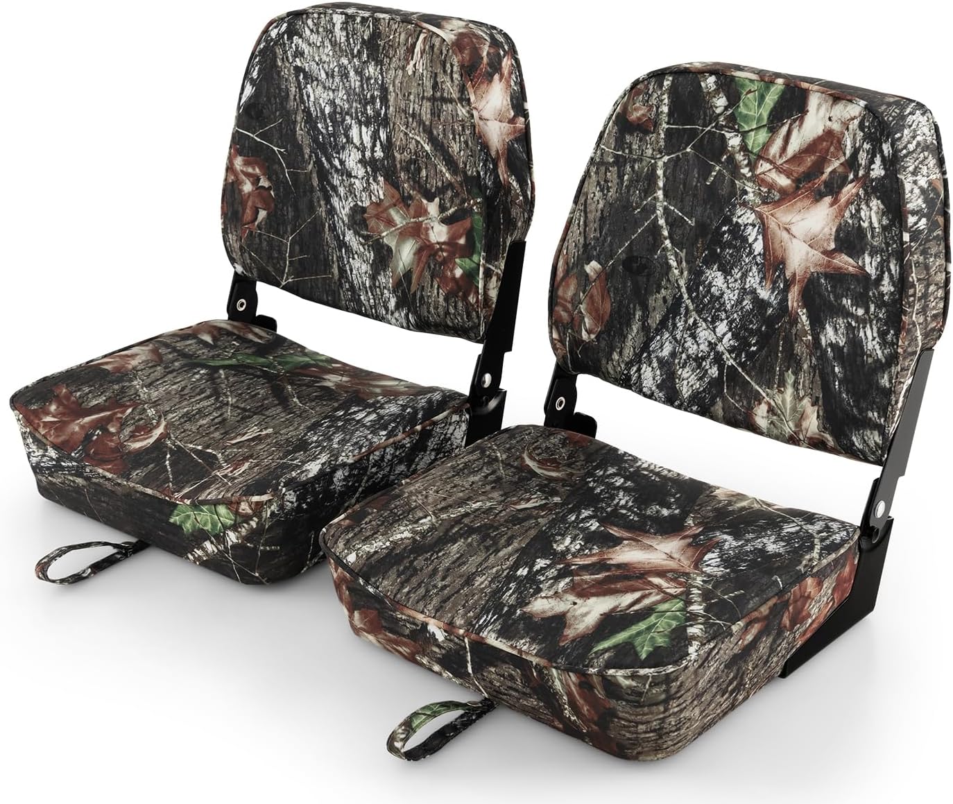 Goplus Camo Folding Boat Seats - Waterproof & Comfortable Design