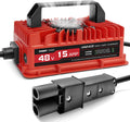 15 Amp 48 Volt Golf Cart Battery Charger for Yamaha G19-G22 - Rapid