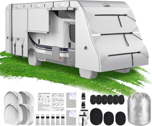 Mofeez Class C RV Covers 23-26 Ft for Ultimate Protection