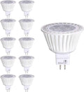 MR16 LED Bulb 10 Pack 3000K Dimmable 50W Replacement - Energy Saving