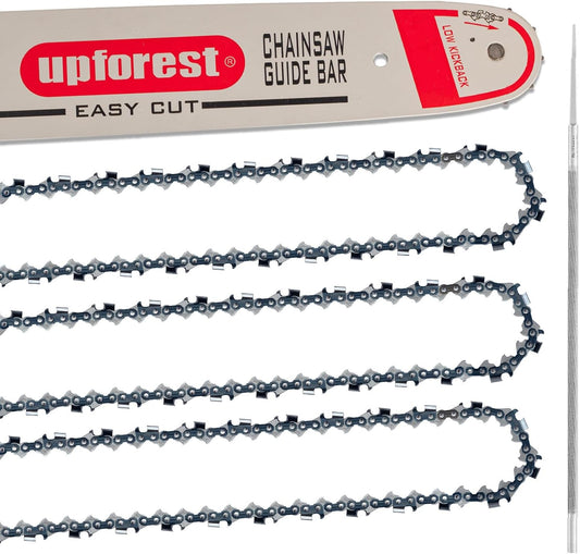18 Inch Bar and Chain Combo for EGO, Oregon, Poulan and More