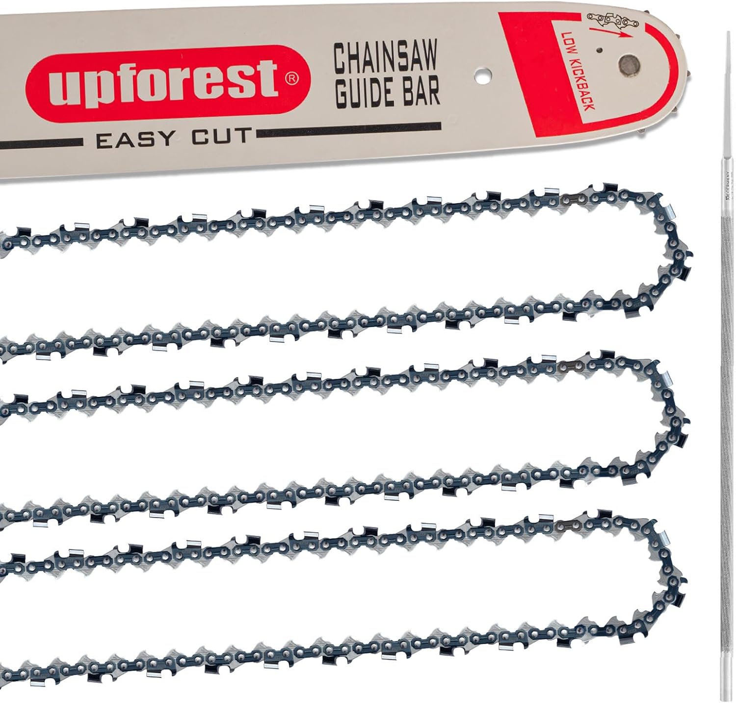14 Inch Bar and Chain Combo for Husqvarna, Echo, Ryobi Chainsaws