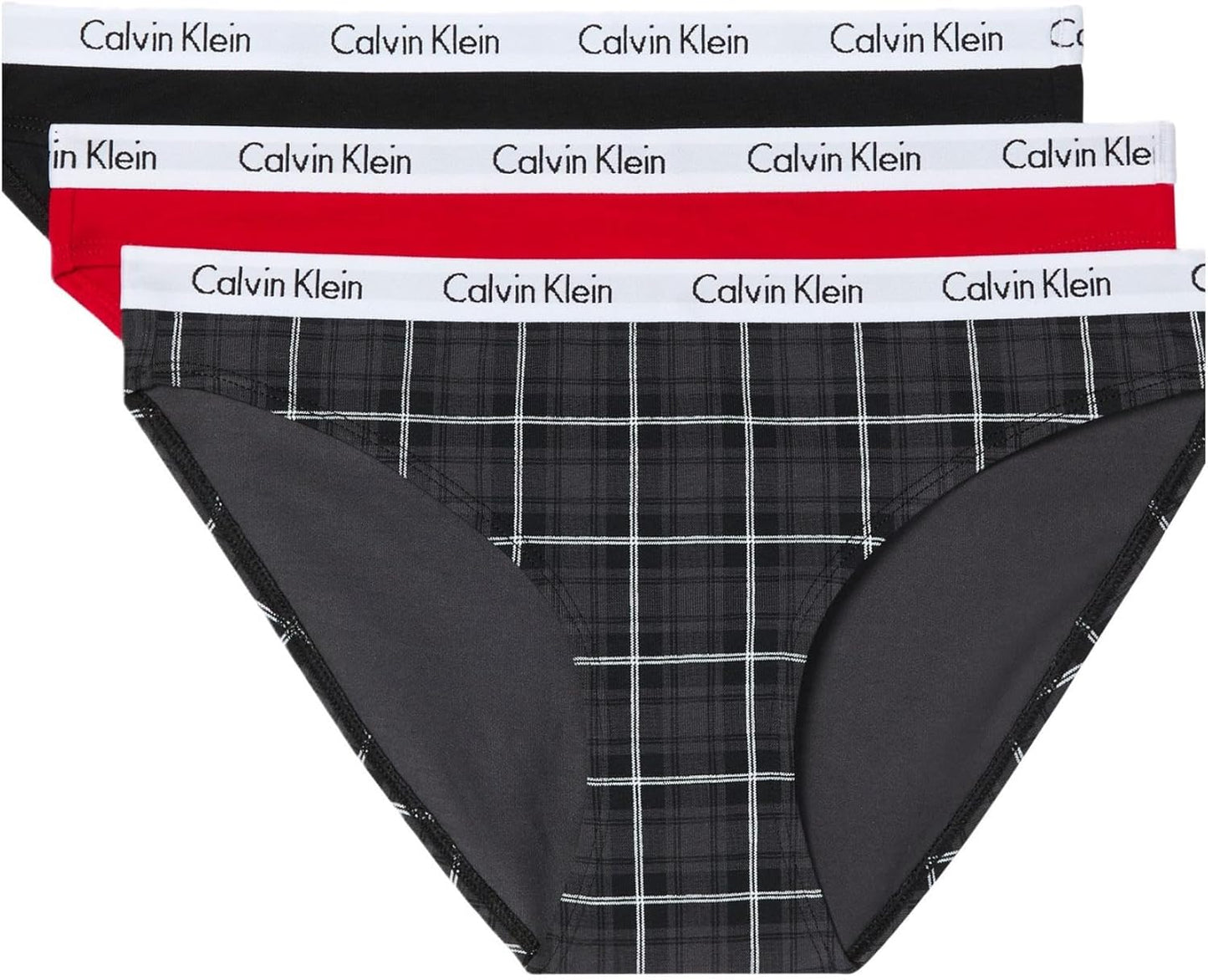 Calvin Klein Women's Carousel Logo Cotton Stretch Bikini Panties