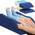 Leg Pillow Elevation Pillow with Memory Foam - Adjustable Support