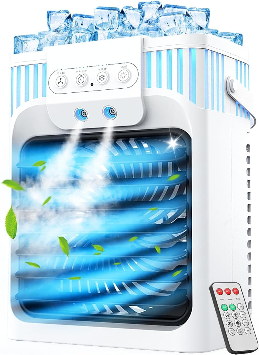 Portable Air Conditioners with 3 Speeds and 40oz Water Tank