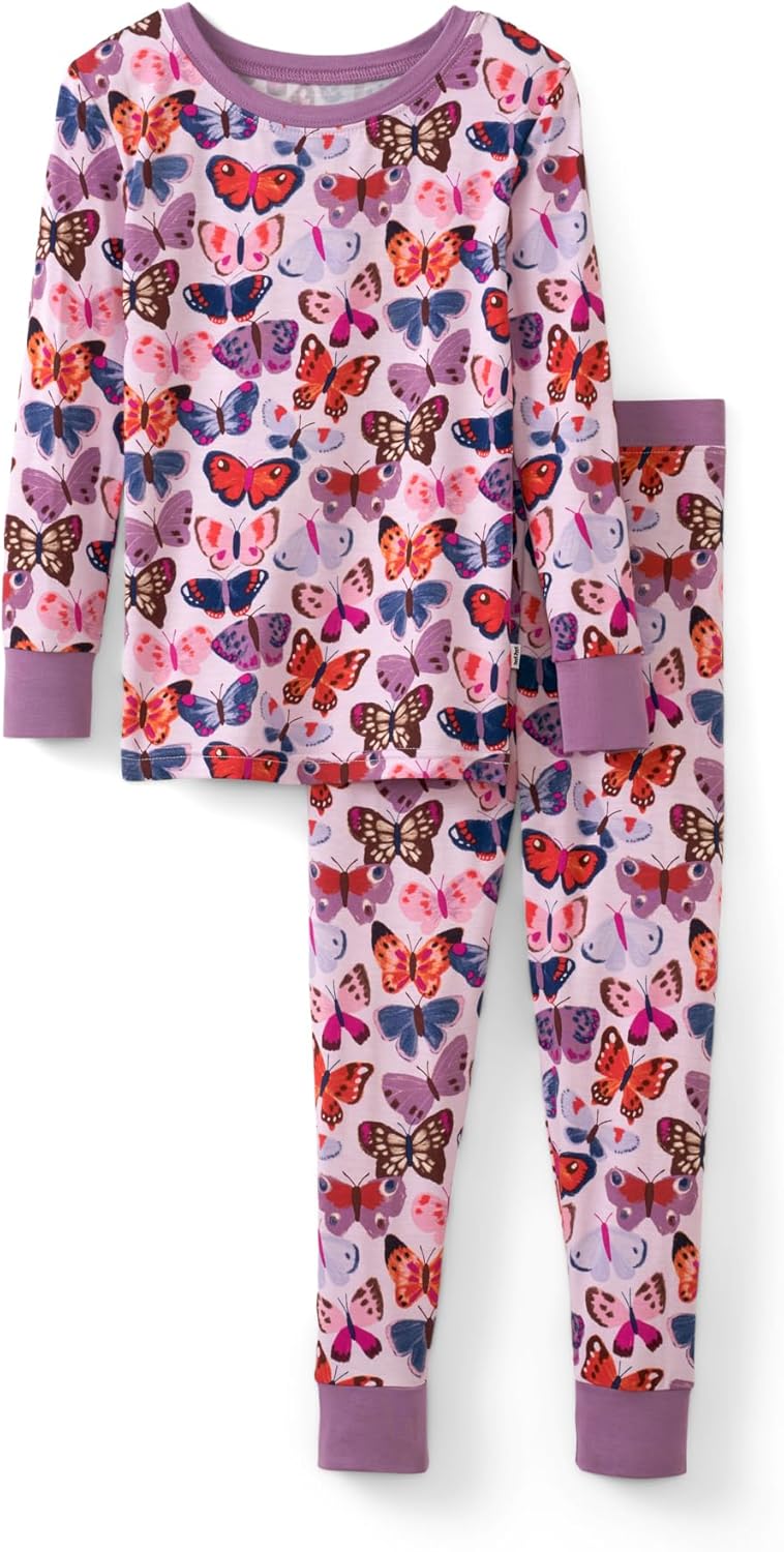 Little Sleepies Two-Piece Pajama Set for Kids: Soft & Comfy