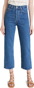 Levi's Women's Ribcage Straight Ankle Jeans - Extra High Rise