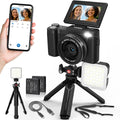 5K Digital Camera for Photography with WiFi - Compact 64MP Vlogging