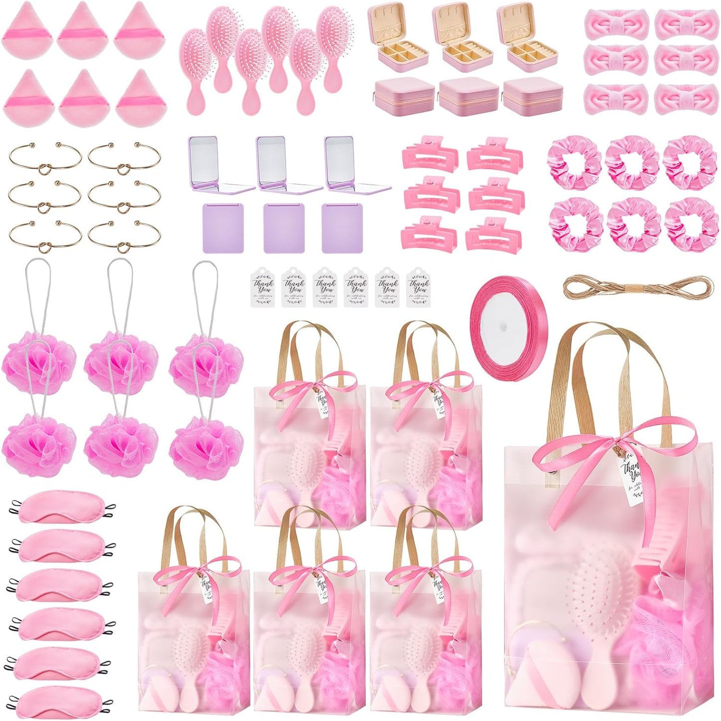 74Pcs Baby Shower Prizes for Game Winners and Favors Gifts