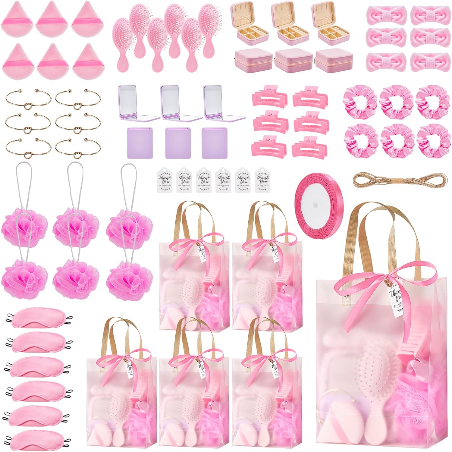 74Pcs Baby Shower Prizes for Game Winners and Favors Gifts