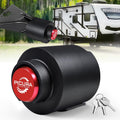 2 5/16 in Trailer Hitch Lock Red - Heavy Duty Anti-Theft Lock