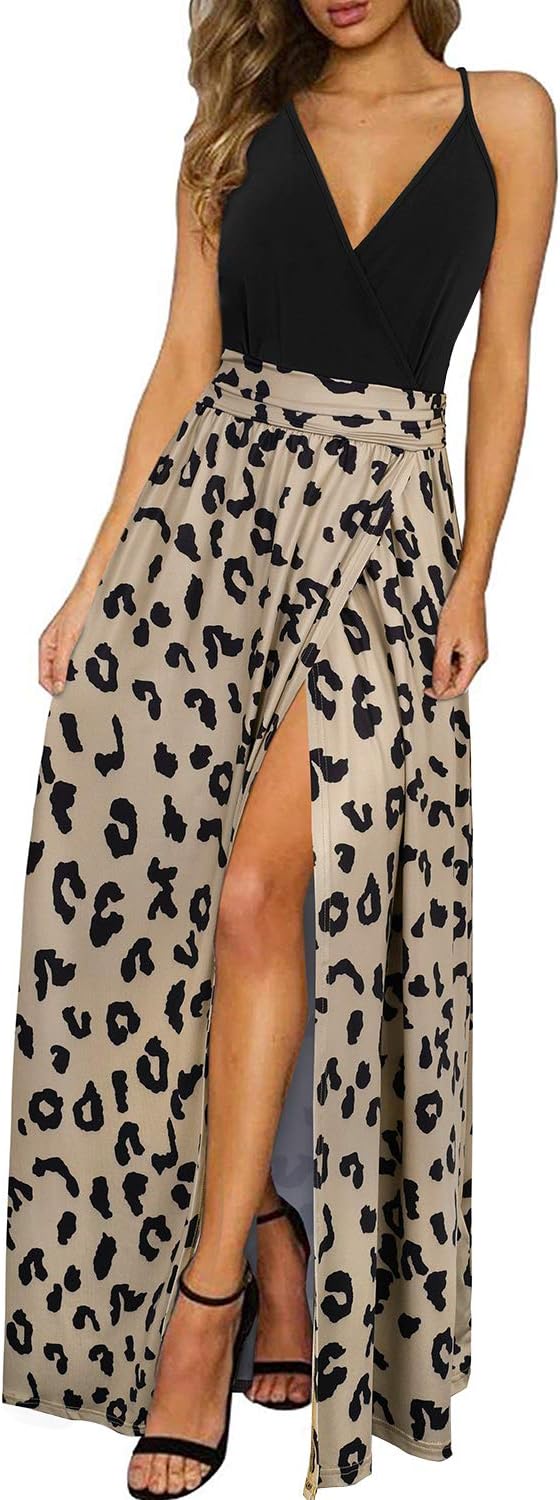 Maxi Dress for Women: Summer 2025 Floral Spaghetti Strap Style