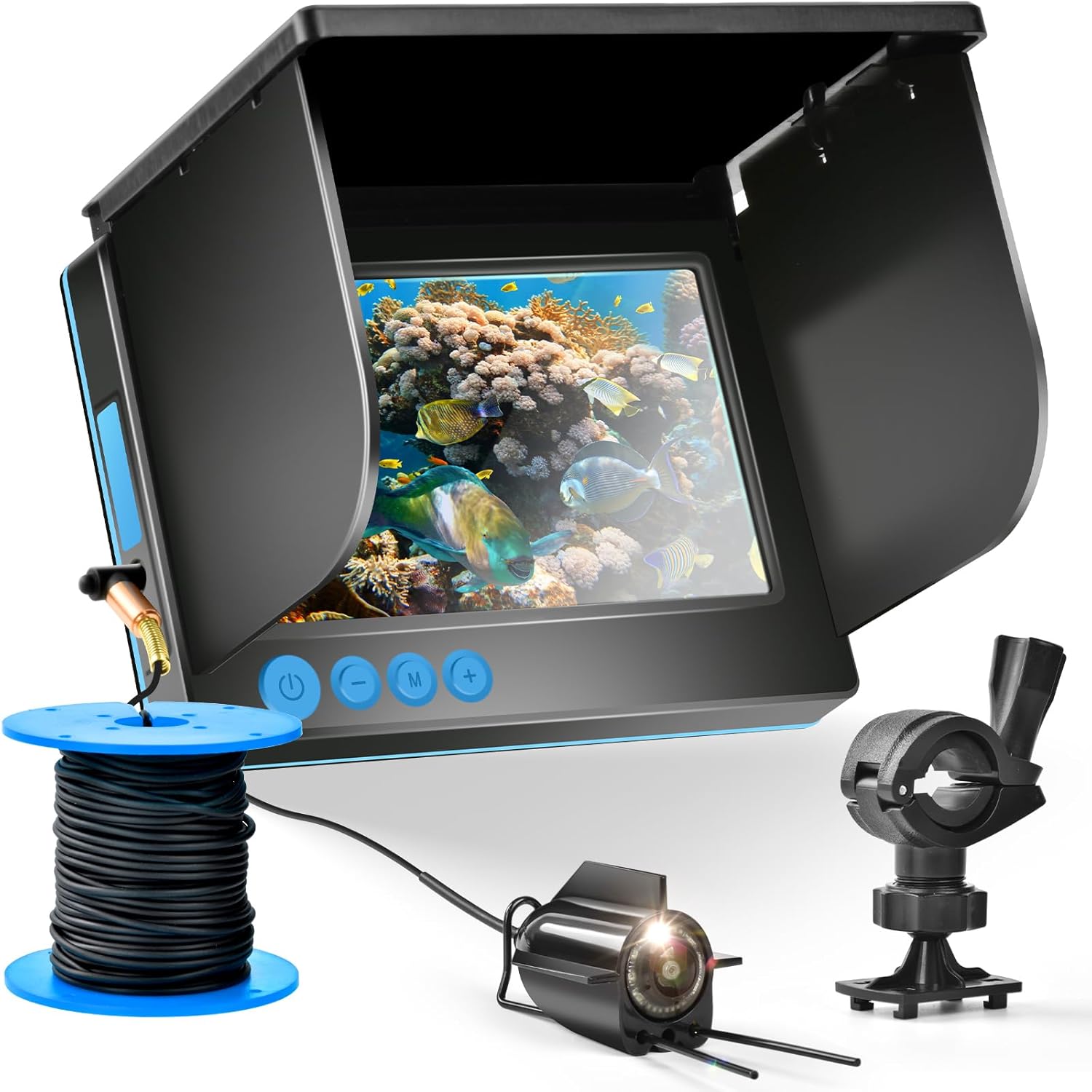 Underwater Fishing Camera with 5-Inch IPS Display for All Anglers