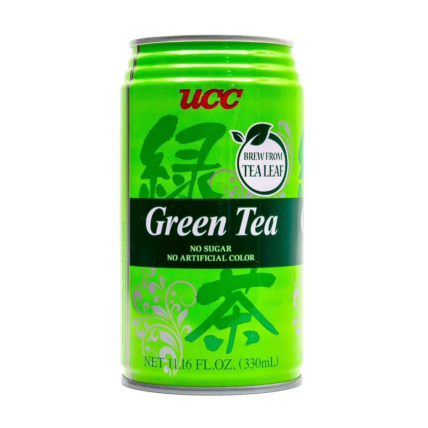 UCC Japanese Green Tea Drink, Refreshing Canned Beverage Pack