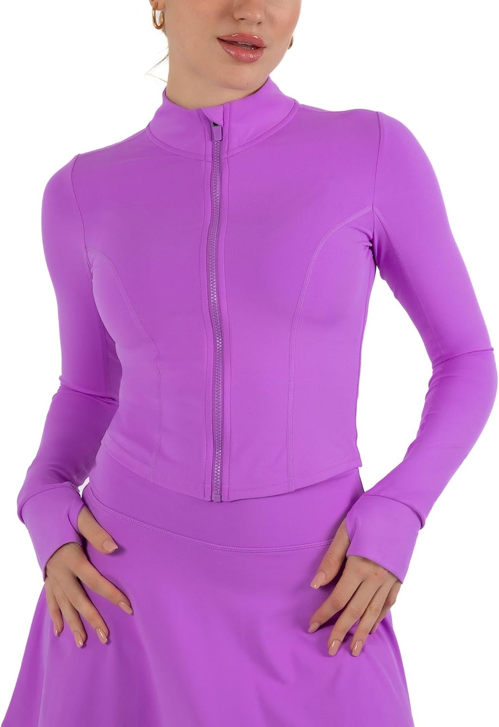 YITTY Active Women's Ultraluxe Full Zip Jacket for Athleisure