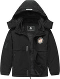 Kids' Hooded Snow Jacket - Stay Warm & Cozy!