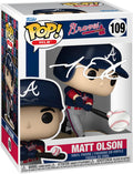 Matt Olson Facsimile Signed Reprint Funko POP! - Atlanta Braves