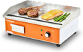 21.6 in Nonstick Stainless Steel Electric Griddle - Smokeless