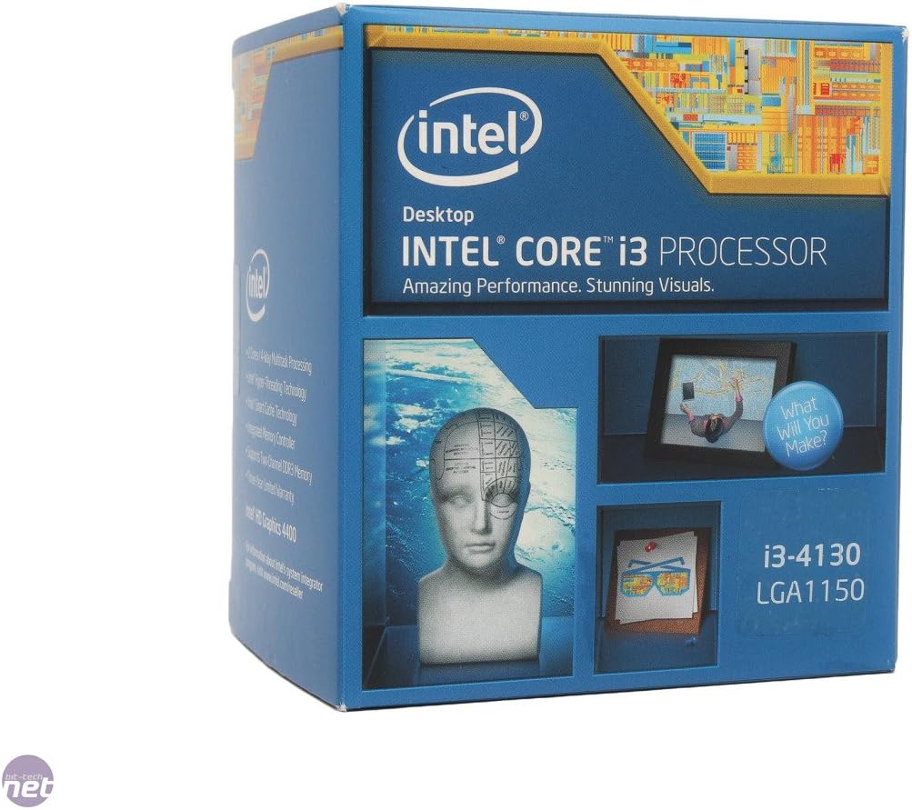 Intel CORE I3-4130 3.4GHz LGA 1155 Processor for Gaming