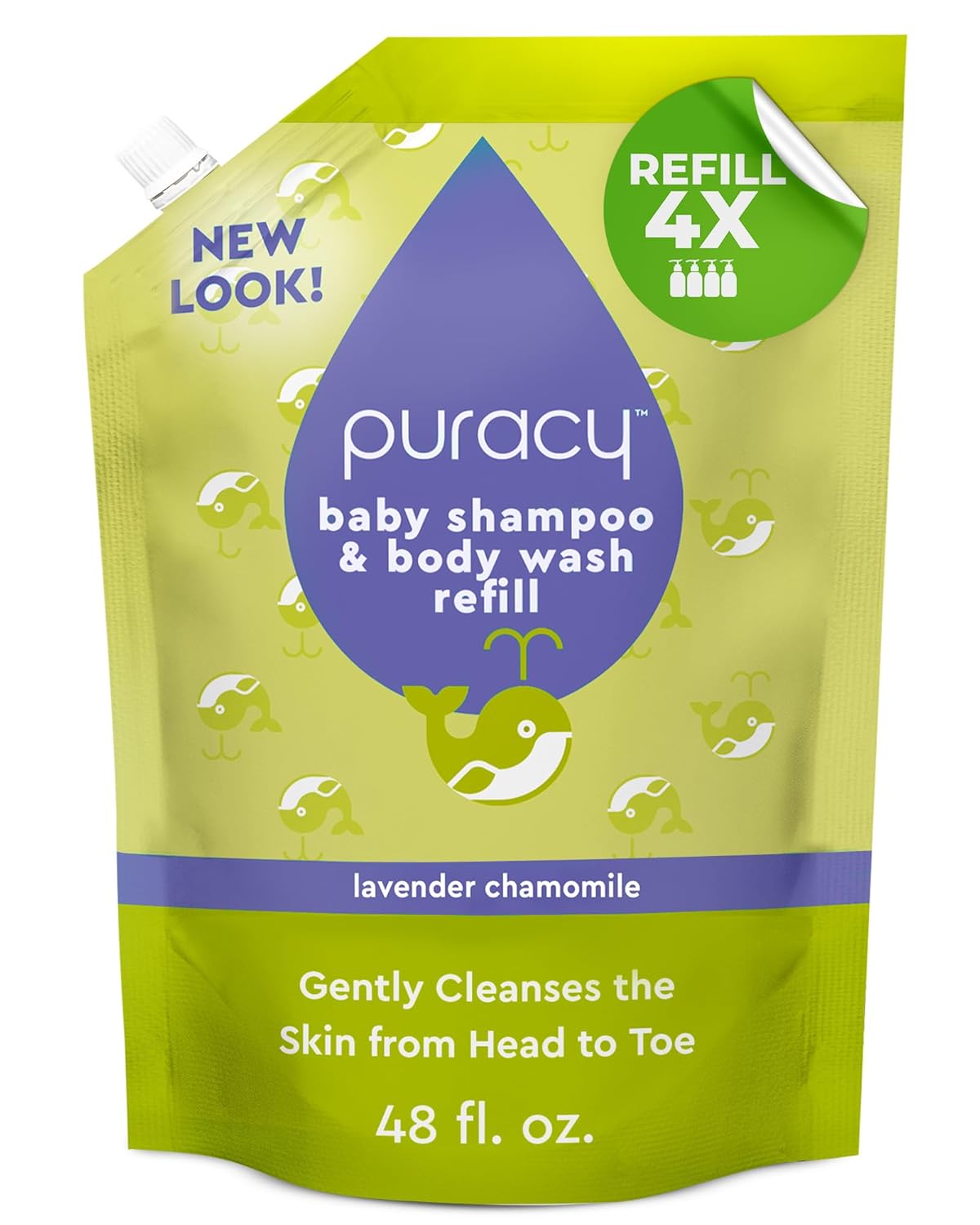 Puracy Shampoo & Body Wash for Children - Gentle & Pure Care