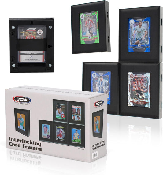 BCW Interlocking Card Frames for Collectibles and Memorabilia