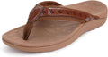 Joomra Women's Flip Flops Orthotic Toe Post Thong Sandals - Arch