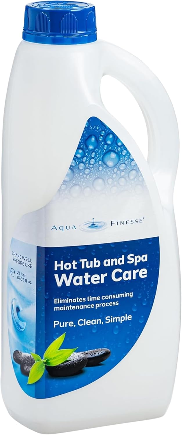 Aqua Finesse Solution Service Pack Refill Bottle for Spas