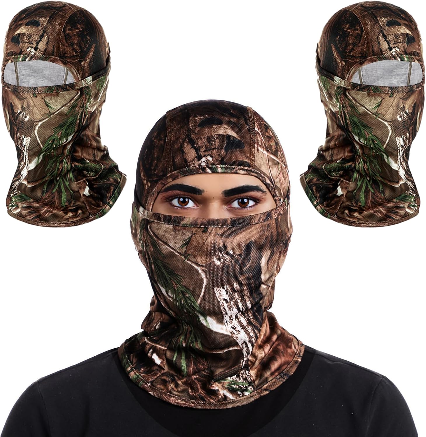 Windproof Camo Balaclava Set for Outdoor Fun!