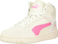 PUMA Boys' Rebound Layup Mid Sneakers - Comfortable High-Top