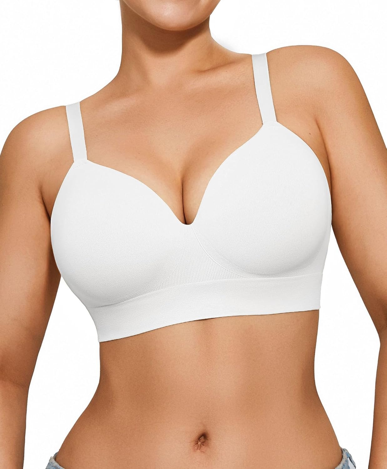 Popilush Wireless Seamless Bras for Women - Comfort and Style