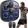 Music Boxing Machine for Adults - LED Bluetooth Punching Bag Trainer