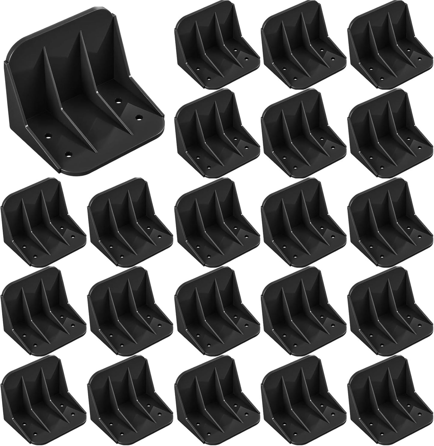 Large Snow Guards for Metal Roofs - 25 Pack by Taiyin