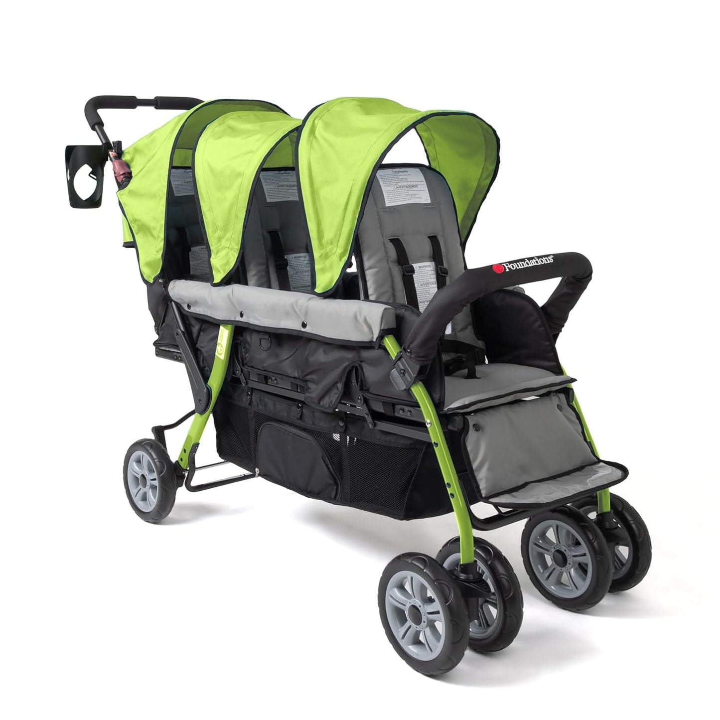 Gaggle Compass 3 Seat Stroller for Infant and 2 Toddlers