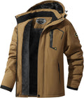 Men's Ski Jacket Warm Winter Snow Coat Waterproof Mountain Windbreaker