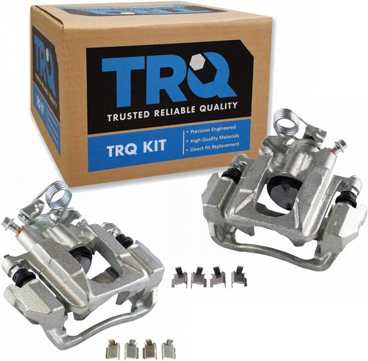 TRQ Rear Brake Caliper Set for 2011-2018 Ford Explorer