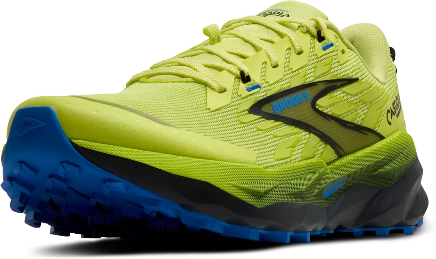 Brooks Mens Cascadia 19 Trail Running Shoe for Rugged Terrain