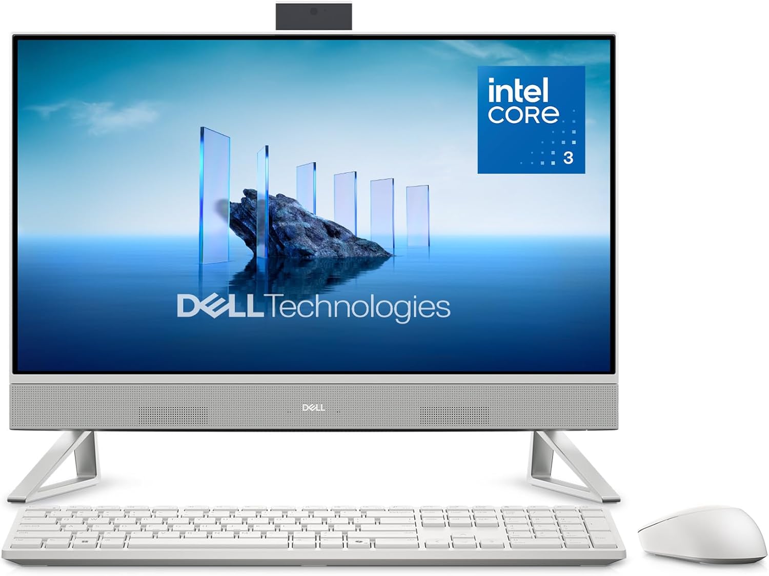 Dell 24 All-in-One Desktop with FHD Display and Intel Core 3