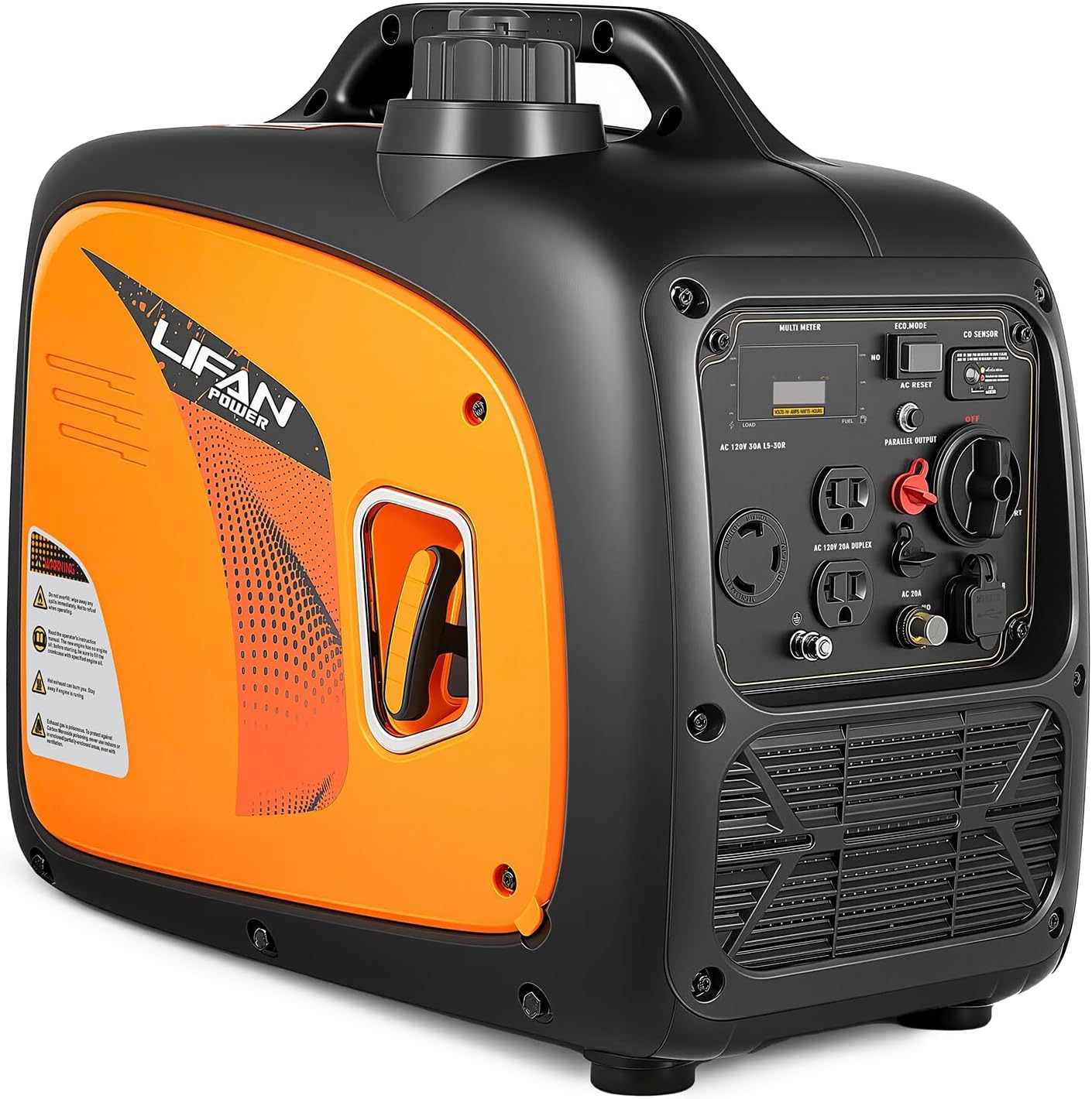 LIFAN 3500W Portable Inverter Generator for Quiet Outdoor Use