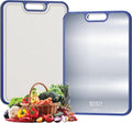 Titanium Cutting Boards for Kitchen Double Sided - Durable, Hygienic