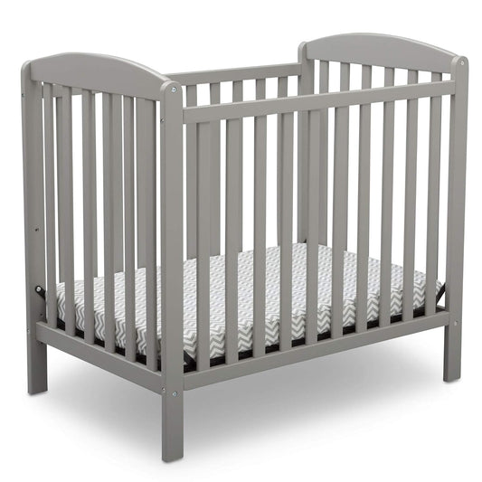 Delta Children Emery Mini Convertible Baby Crib with Mattress