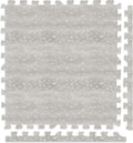 Play Platoon Large Kids Mats 72 x 72 in Neutral Fawn - Extra-Thick