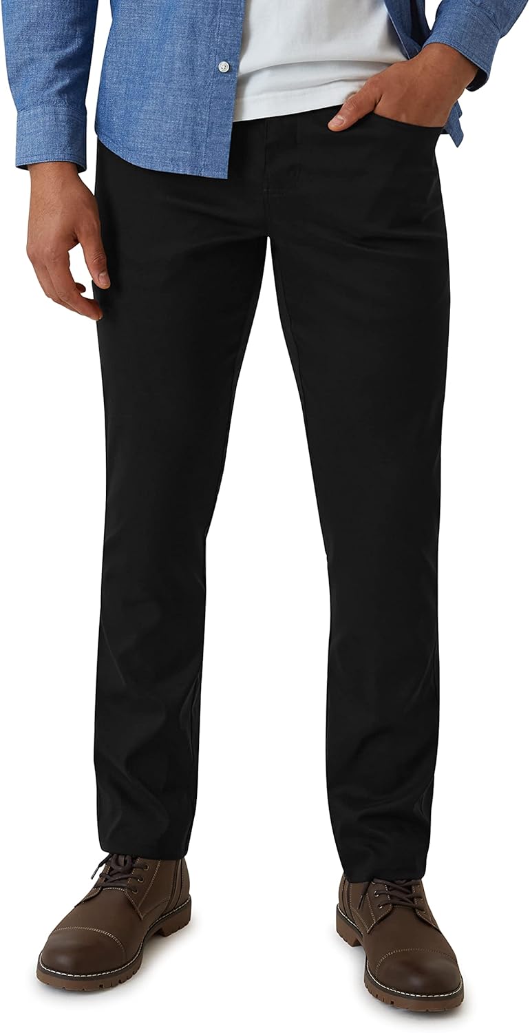 Lightweight Stretch Travel Cargo Pants for Men - Weatherproof Vintage