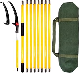30 Feet Tree Pole Pruner for Easy and Safe Tree Trimming