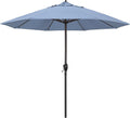 California Umbrella 9ft Round Sunbrella Outdoor Umbrella for Shade