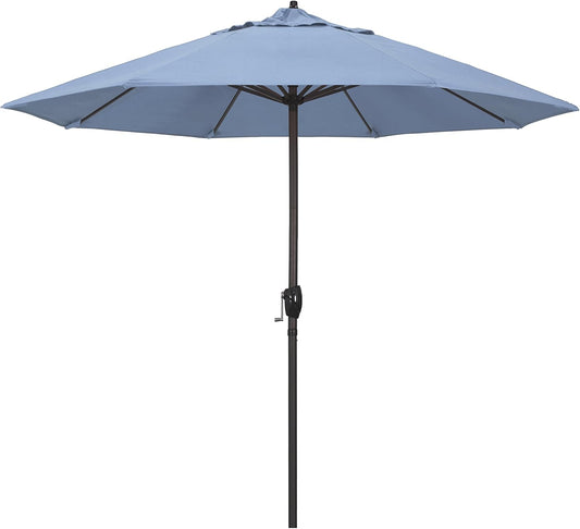 California Umbrella 9ft Round Sunbrella Outdoor Umbrella for Shade
