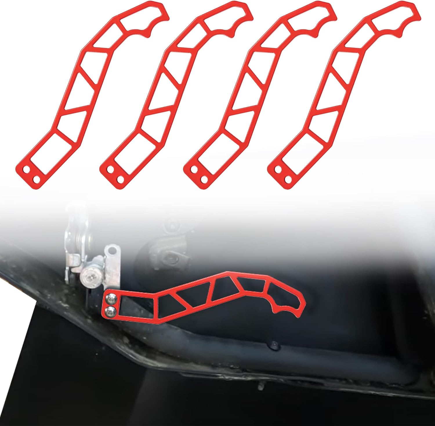 4PCS X3 Door Handle Latches for Can-Am Maverick X3 Models
