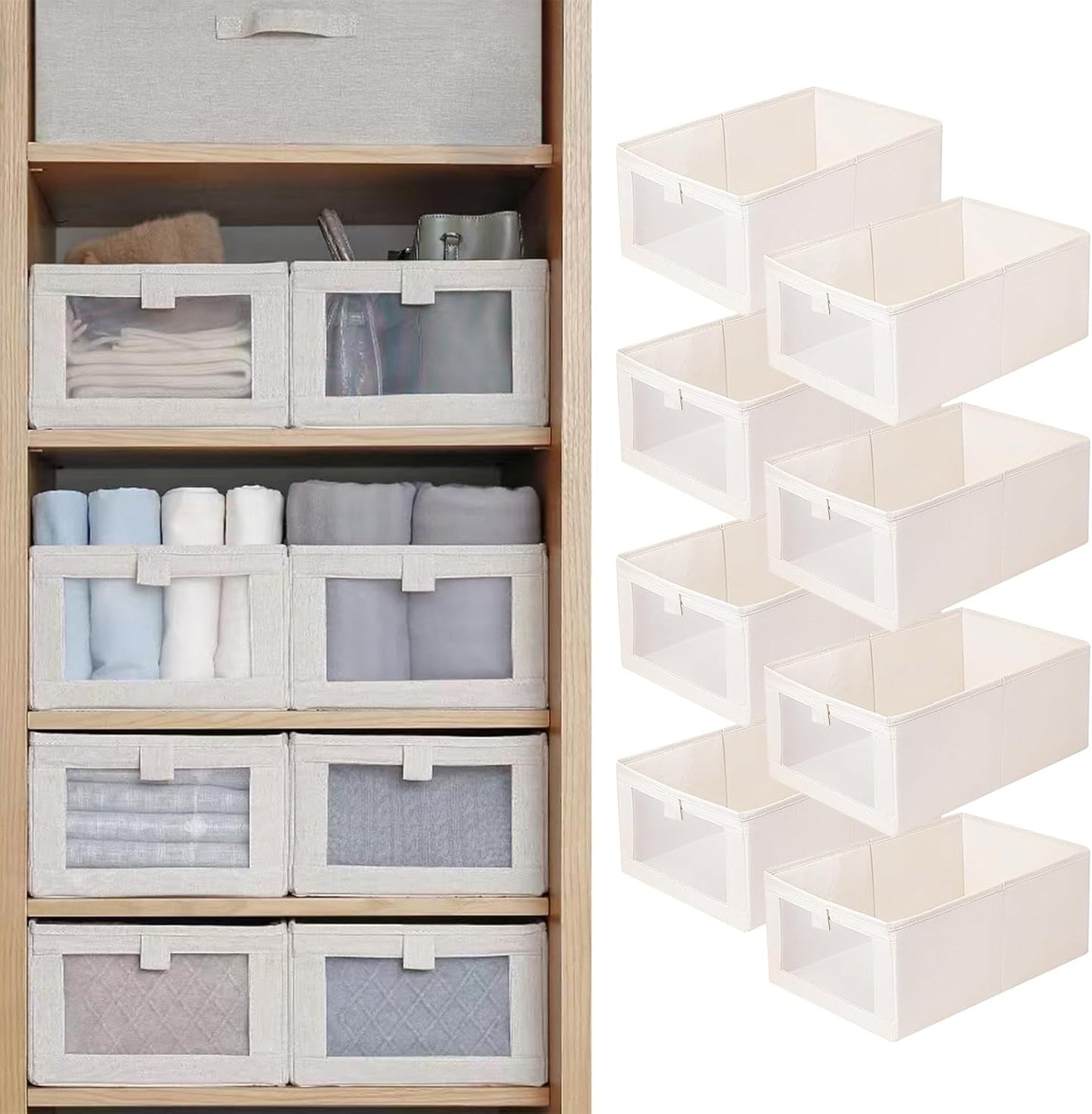 Linen Closet Organizers and Storage Bins for Easy Organization
