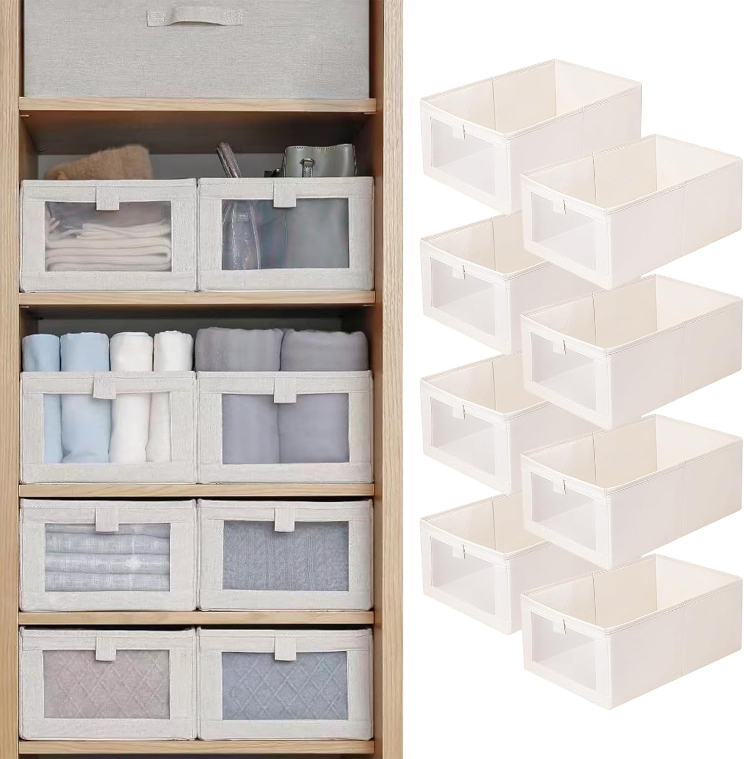 Linen Closet Organizers and Storage Bins for Easy Organization